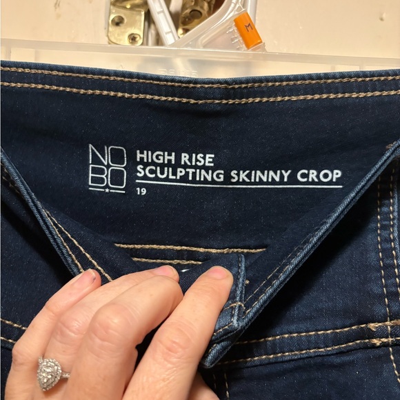 NOBO High Rise Sculpting Skinny Crop Jeans - Picture 2 of 3